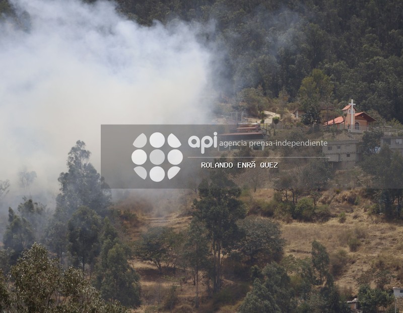 INCENDIO CERRO ILALO