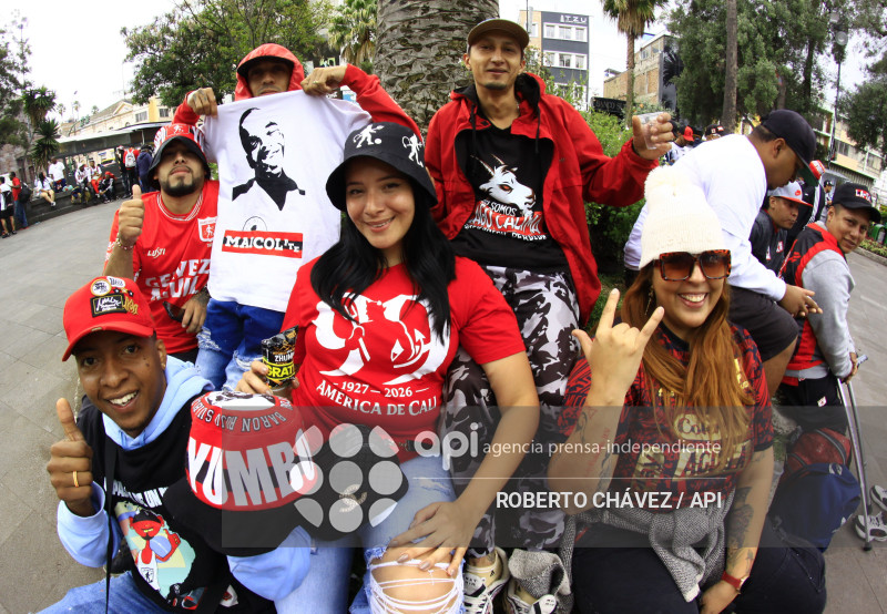 AMBIENTE PARTIDO MACARA VS AMERICA DE CALI