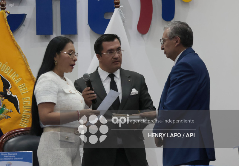 POSESION NUEVO PRESIDENTE CNE