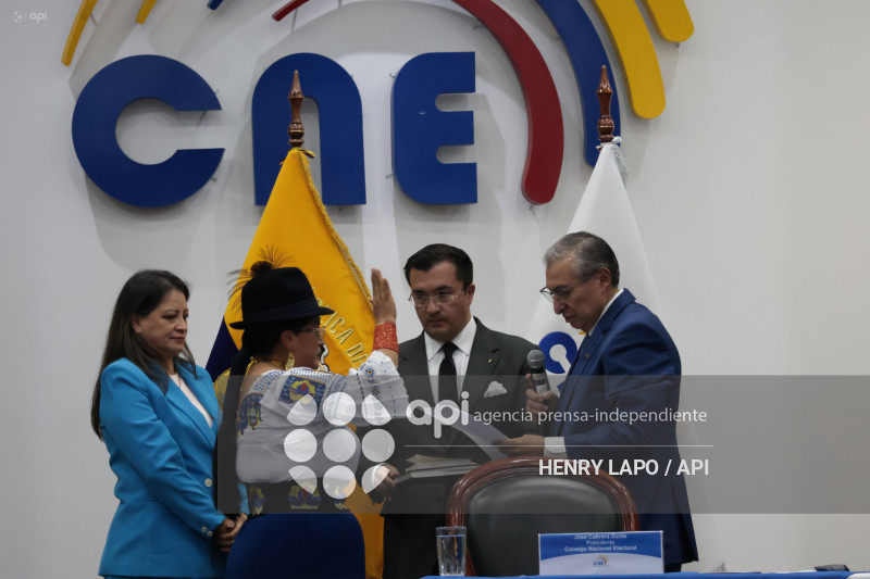 POSESION NUEVO PRESIDENTE CNE
