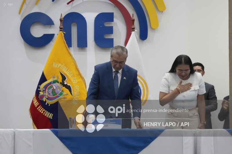 POSESION NUEVO PRESIDENTE CNE